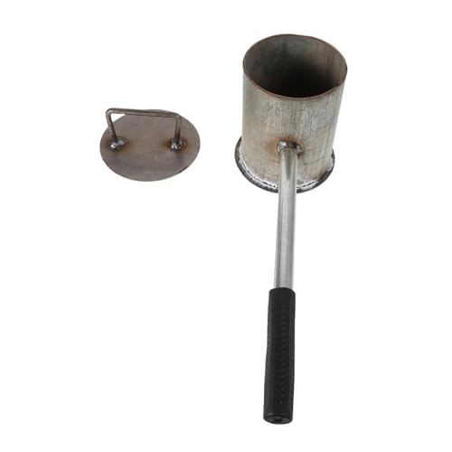 DECHOUS Carbon Extinguisher Steel Fire Safety Pot for Bbq Camping Emergency Fire Suppression Outdoor Use Cover