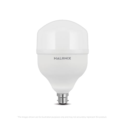 Image of Halonix 45W LED Light Bulb | White (6500K) |Energy Efficient| 4kv Surge Protection | High Lumens Per Watt | Pack of 1