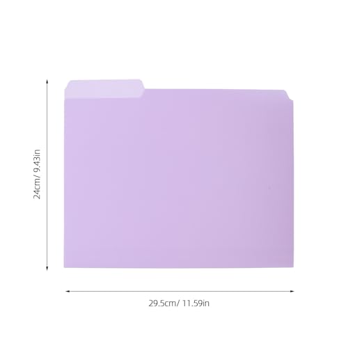 Dossier manille plastique premium 1/3 cut pour une organisation professionnelle
