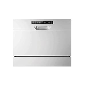 Mini tafelmodel vaatwassers Automatische aanrecht vaatwasser 5 programma’s, met 6 couverts, keuken ingebouwde vaatwasser…