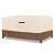 ANartcle Outdoor Patio Coffee Table Cover, 600D Waterproof Heavy Duty Outdoor Table Cover,Rectangular Patio Side Table Cover,Patio Furniture Covers,48 x 28 x 16 inch,Beige&brown.