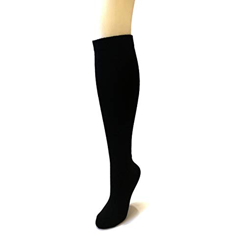 Image of 97% Cashmere Knee‑High Unisex Socks for Men & Women, Ideal for Skiing and Casual Wear