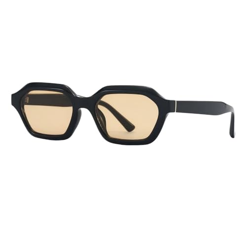 Lunettes de soleil petite monture carrée et légère protection UV400 mixte c5