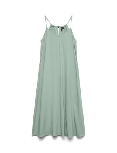 Robe moulante VERO MODA Vmjesmilo en maille pour femme couleur silt green taille M
