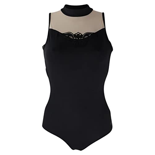 Justaucorps Ariela col montant finitions premium vêtement danse femme