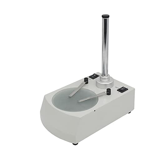 顕微鏡キット 顕微鏡スタンド メタルベース 三眼双眼実体顕微鏡用 ガラスプラスチックプレート ワークベンチ 顕微鏡アクセサリー 顕微鏡レンズアダプター(Top Bottom Light)