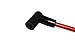 A-Team Performance 8.0mm Red Silicone Spark Plug Wire Set - Heat-Resistant with 90° Boots - Compatible with HEI Distributor - Fits Chevy/GMC Small Block 283 305 307 327 350 400