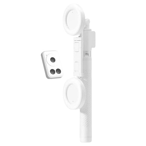 Tripode di selfie stick multifunzionale - supporto per telefono regolabile con luce di riempimento a LED Design remoto wireless estensibile per streaming fotografia e vlogging