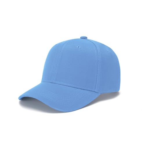 Image of ZH Plain Adjustable Baseball Cap - Lot of 12 Unisex Blank Design Caps