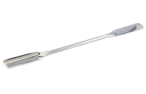 blueINOX Dosierspatel (Laborspatel/Portionierspatel/Salbenspatel) 15cm - beidseitig verchromt Cover