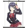 Home Decor Japanese cartoon Art Cosplay Poster with Rikka Takanashi Love Chunibyo Other Delusions Anime (1) Wall Scroll Poster Fabric Painting 23.6 X 35.4 Inch (60cm X 90 cm)