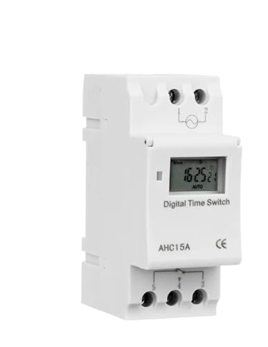 Minuterie numérique LCD AHC15A pour programmer l'éclairage de votre poulailler en 12V
