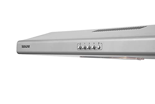 Depurador coifa de ar Suggar DI81IX slim 80cm inox 127V