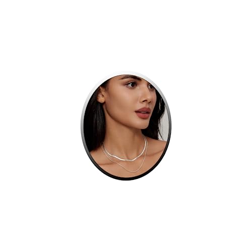 Haxiya Gold Necklace Jewelry For Women 14K Gold/Silver Plated Snake Chain Necklace Choker Necklaces For Women Girl Gifts #TOP3