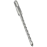 Hartmetallbohrer für SDS-Plus-Schaft, perfekt zum Bohren von Löchern in Keramik, Stein, Fliesen und Holz, 2-kantiges Design für verbesserte Leistung (6 × 160 mm)