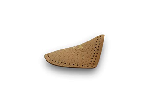 pedag Step | Arch Support Inserts | Durable Foot Arch Support for Flats | Arch Pad and Inserts for Shoes | Self-Adhesive | Ideal for Comfort and Relief | Tan Leather | Medium