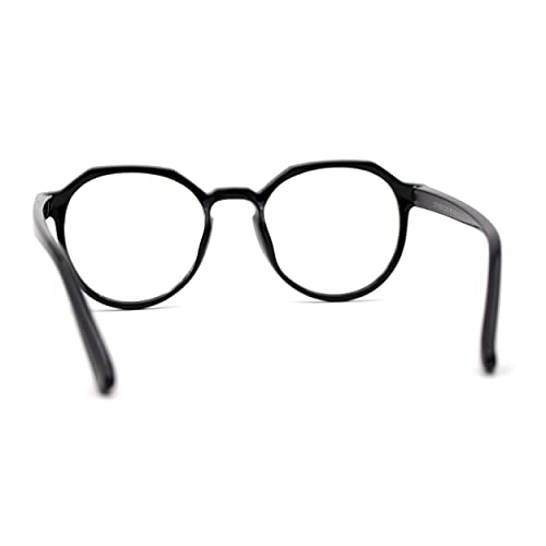 SA106 Kid Girls Flexible Rubber Geometric Keyhole Blue Light Filter Computer Glasses4