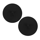 Artibetter 2pcs Silicone Blind Filter Disc 57mm for Espresso Machine Portafilter Cleaning Backflush Pads