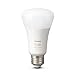 Philips Hue White A19 Single LED Bulb Works with Amazon Alexa (Hue Hub Required)