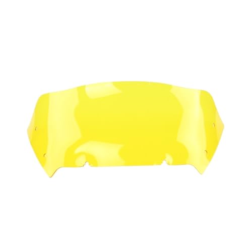 Déflecteur de vent 9 pouces jaune pour moto Harley Touring Road Glide ST 2023-2025