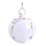 Energía solar: la Lámpara Led funciona mediante energía solar que acumula durante en día y funciona automáticamente al atardecer, es un kit solar recargable ideal para uso y decoración de jardín, fiestas, barbacoas, para acampar… Luz Led con capacidad de duración de batería de 3 a 8 horas cuando está totalmente cargada.