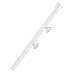 BUYGOO Acquario, feeder, tubo e piastra in acrilico trasparente, sonda nutrizionale, feeder per pesci Crystal Shrimp Tropical Fish(35 cm)