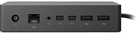 Microsoft Surface Dock for Surface Pro 3, Surface Pro 4, and Surface Book | 4 USB Ports, USB 3.0 Hardware Interface (Black)