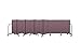 Screenflex CFSL4011-DM Commercial Portable Room Divider, 11 Panels