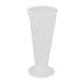 Aexit 100mL Volumetric gauge Graduated Laboratory Beaker Measuring Triangle Cup
