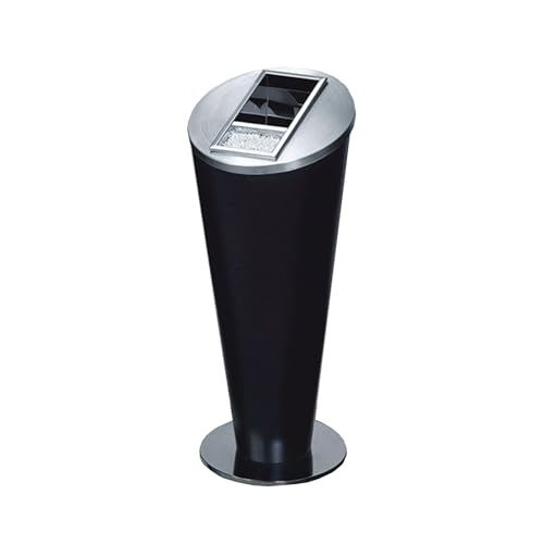 Cendrier Vertical Sur Pied En Fer, Poubelle D'extérieur En Forme De Cône, For Hall D'entrée, Hôtel, Parc, Rue