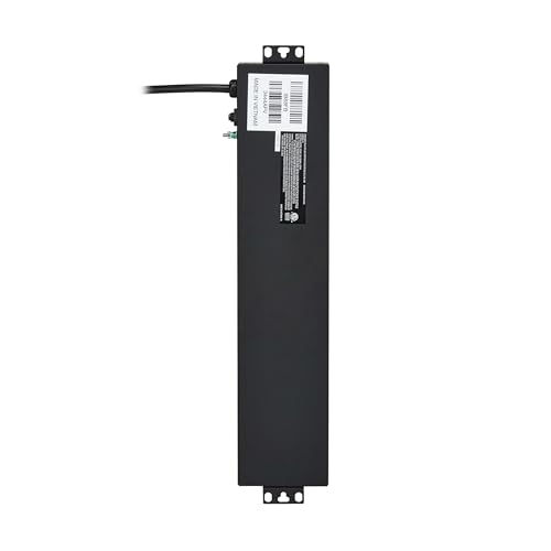Eaton Tripp Lite Series Regleta de Energía Industrial de 10 Salidas, Metal, Opción para Montaje en Pared o Bajo Escritorio, Cable de Extensión de 15 pies, Interruptor con Cubierta, Negro (UL800CB-15) miniatura 4