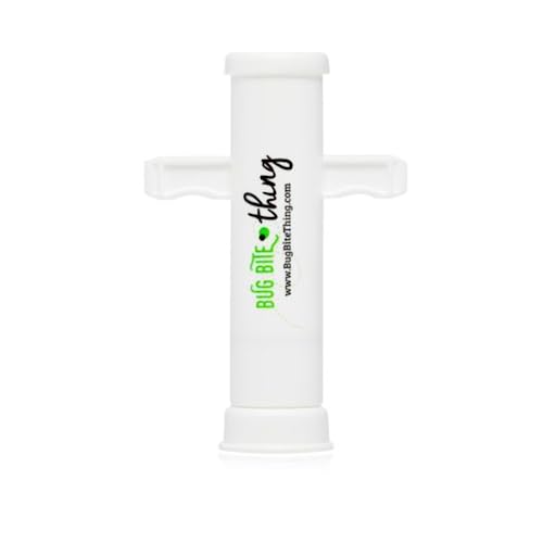 Bug Bite Thing Suction Tool - Bug Bites and Bee/Wasp Stings, Natural Insect Bite Relief, Chemical Free, White