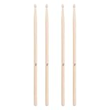 Confort : conçues pour une prise en main durable, ces baguettes pour batterie électronique permettent de longues heures de pratique, facilitant ainsi le jeu pour les élèves et les passionnés de musique. baguettes en bois