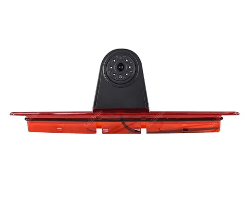 Camara Marcha Atras Coche para Benz para Sprinter 2006-2018 Kit de Monitor de cámara de visión Trasera de Marcha atrás con luz de Freno Alto para Coche
