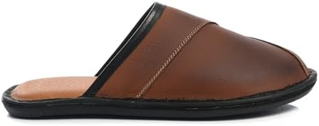 Rimo-Genuine Touch Leren pantoffels voor heren, pantoffels met antislipzool, comfortabel en robuust, handgemaakt, maten 41-47, grijs, 44 EU Rimo-Genuine Touch Leren pantoffels voor heren, pantoffels met antislipzool, comfortabel en robuust, handgemaakt, maten 41-47, grijs, 44 EU