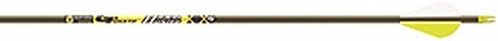 Gold Tip Pro Hunter 3555/500 Carbon Arrows with 2-Inch HP Vanes (Pack of 6), Black