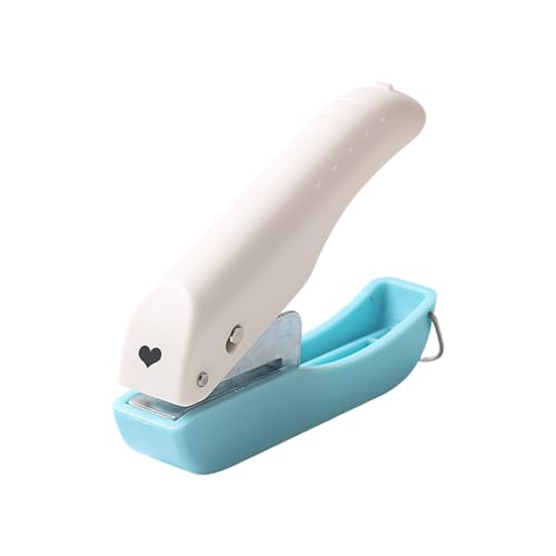Transportable Document Hole Puncher with Ergonomic Grip for Precise Paper Corrugated and Thin Substance Punching Hole Ergonomic 
