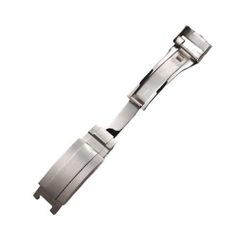 Boucle de montre de plongée acier solide 9mm fermoir Glide Lock pour le quotidien