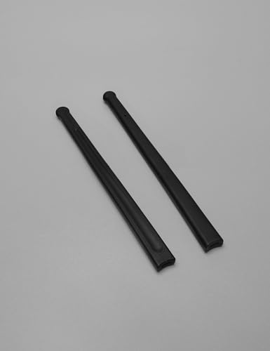 Handwith 2 Pairs Soft Silicone Sunglass Ear Socks for Oakley Marshal MNP OX8091, Anti-Slip Comfort Fit Glasses Arm Grips Spare Parts Replacement Kit Black