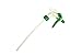 CARCAREZ Heavy Duty Trigger Sprayer Replacement for 32 oz Sprayer Bottles, Green (Pack of 12)