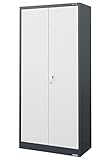 Metal Storage Cabinet with Locking Doors and Adjustable Shelves, Steel Storage Cabinet for Office,...