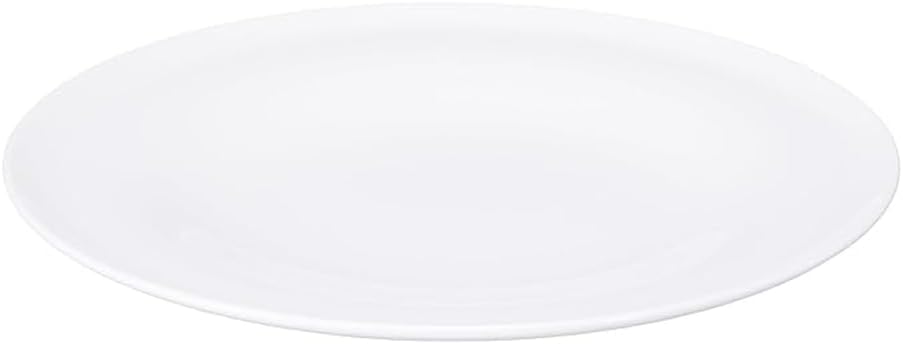 Narumi 52215-6034 Plate, Plate, Plate, Plate, 6.3 inches (16 cm), White, Simple, Stylish, Rim, Microwave Warm, Dishwasher Safe