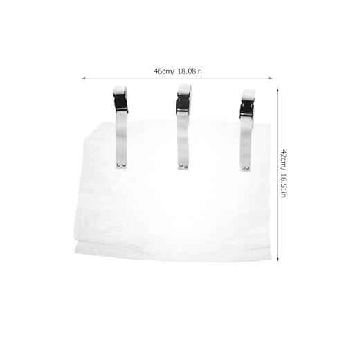 Fundas protectoras Mipcase para pies de silla dental con clips elásticos 3