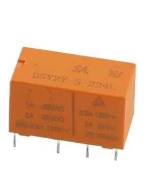 Relais DSY2Y-S-224L 24V remplacer HK19F-DC24V-SHG facilement sur carte électronique