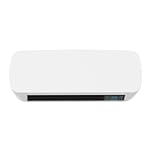 BRICOZONE Termoventilatore Ceramico Da Parete 2000W Con Telecomando Timer Programmabile Display LED Protezione IP22 Termostato Regolabile Riscaldamento Rapido Per Bagno Camera E Ufficio