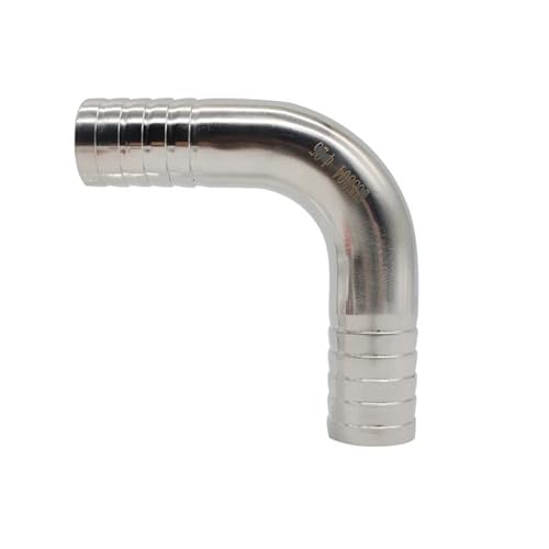 Raccords coudés de brassage maison en inox de 12,7 mm à 102 mm pour cuve et tuyau