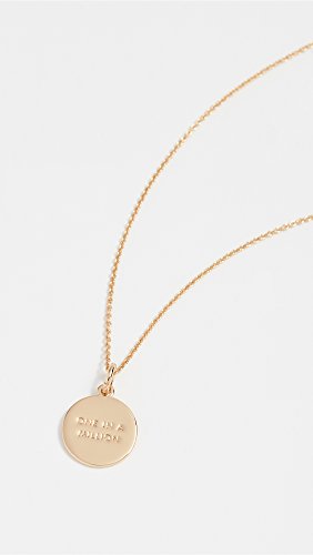 Kate Spade naszyjnik z wisiorkiem z alfabetu w złotym odcieniu 18 (R)