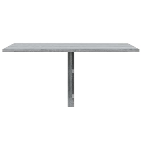 vidaXL Mesa de Pared Plegable contrachapada Gris Sonoma 100x60x56 cm - imagen 5