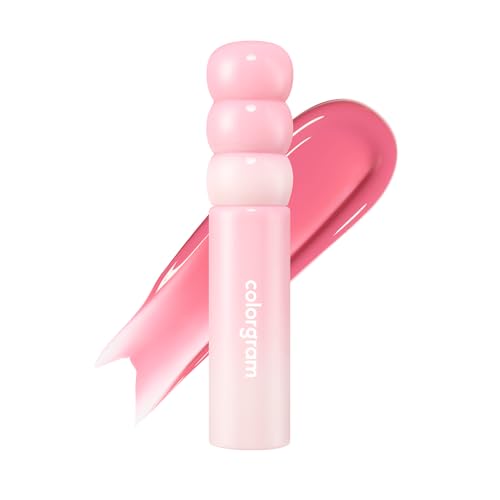 カラーグラム(colorgram) タンフルグラスティントミルク 01 ベリーアメイジング 3g ツヤ感 ガラス光沢 リップグロス 韓国コスメ 落ちにくい