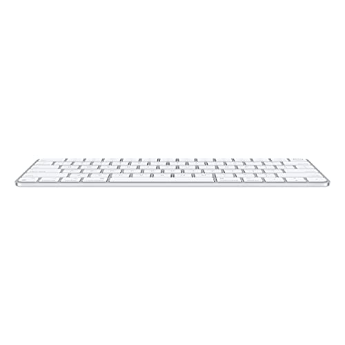 Image of Apple Magic Keyboard with Touch ID (for Mac Computers with Apple Silicon) - Arabic - Silver (Renewed)